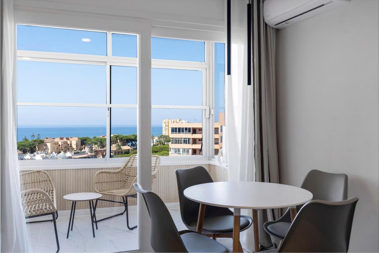 Modern Studio Apartment With Sea Views 5 Min From The Beach Sitio de Calahonda ภายนอก รูปภาพ