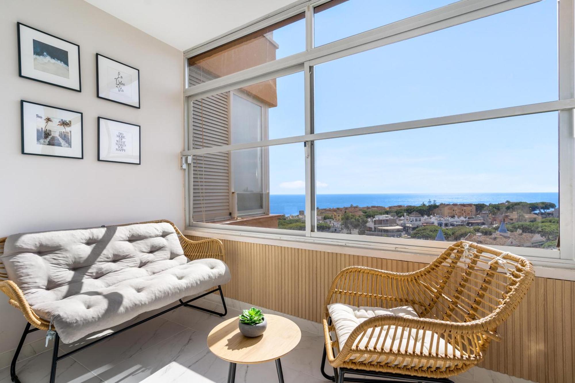 Modern Studio Apartment With Sea Views 5 Min From The Beach Sitio de Calahonda ภายนอก รูปภาพ